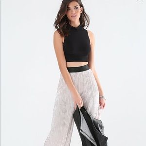Metallic Palazzo Pant